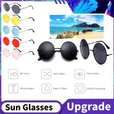 retro sunglasses, Fashion, UV400 Sunglasses, Round Sunglasses