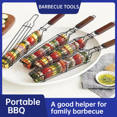 Steel, barbecuebasket, Kitchen & Dining, barbecuetool