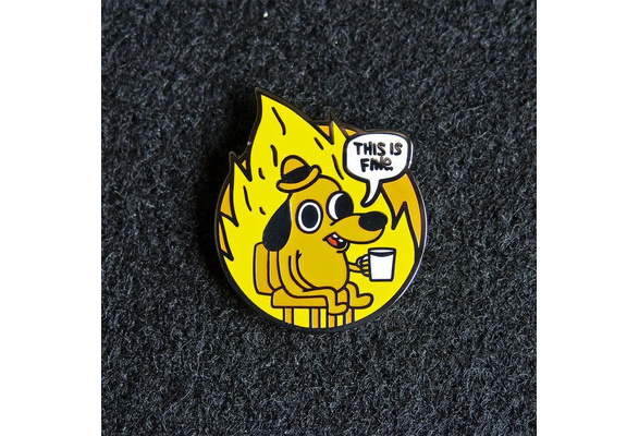 This is Fine Enamel Pin