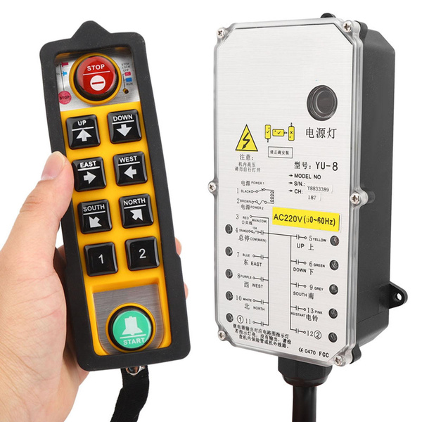 Rocker Switch Hoist Controller Single Handle Industrial 3Proof