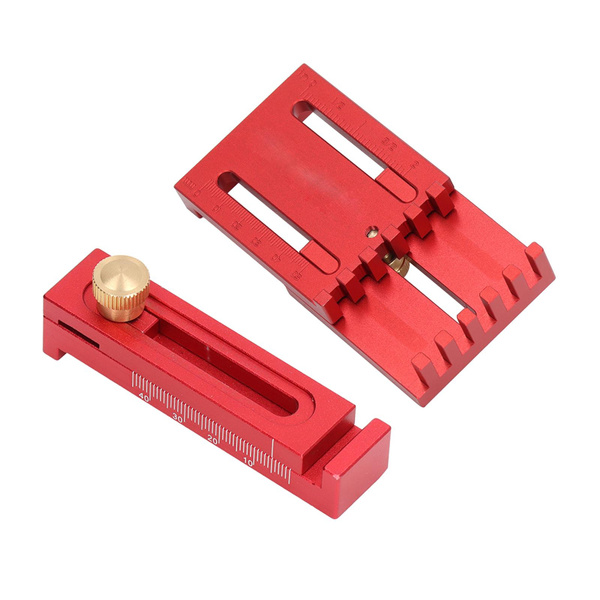 Règle De Mesure De Profondeur Portable – Plage 5-40 Mm, Alliage Aluminium, Pour Scie, Défonceuse, Bricolage - 2