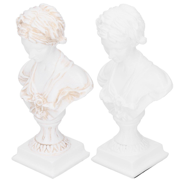 Nordic Greek Mythology Figurine Bust Mini Resin Gypsum Statue Drawing ...