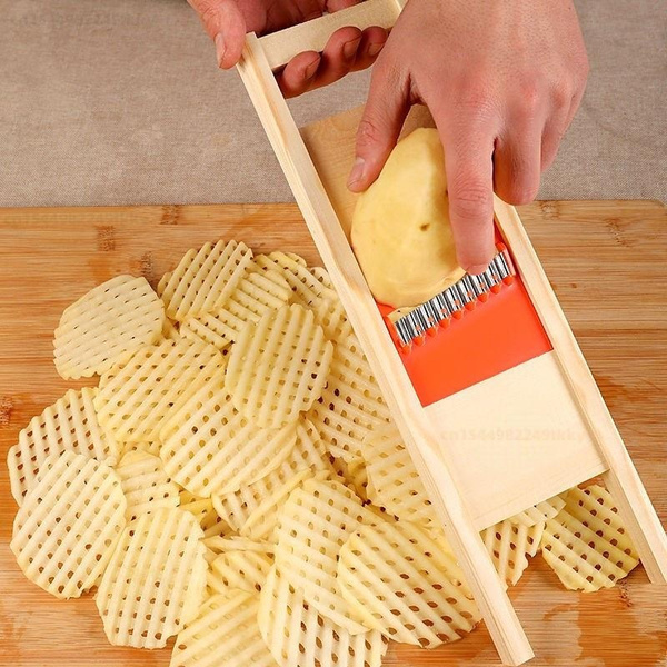 Potato Grid Slicer Potato Grid Wipe Chipper Kitchen Peeler