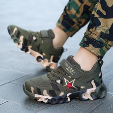 kids, Sneakers, hiking shoes, camouflage