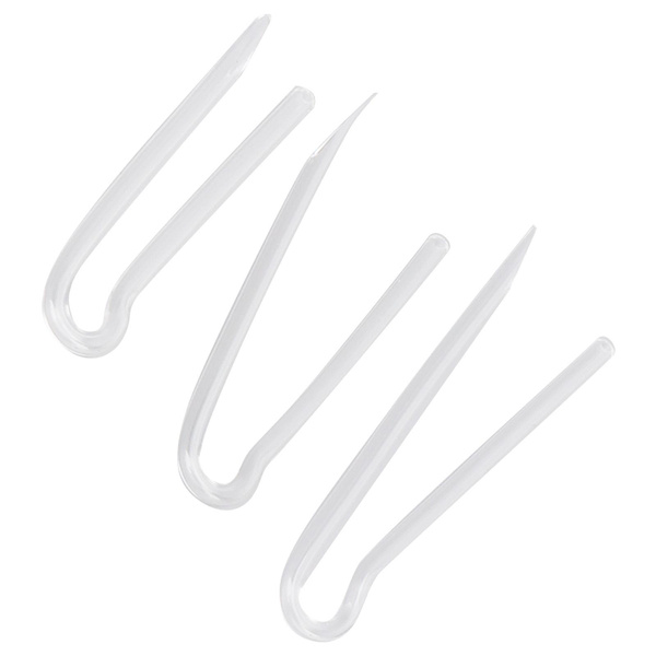 10Pcs Hearing Aid Tubes BTE Hearing Aid Earmold Tubing Bent Tubing PVC