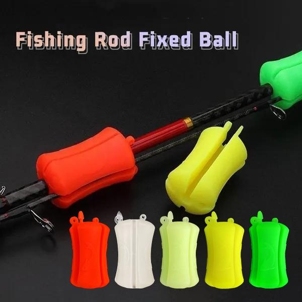 New Fishing Rod Fixed Ball Rod Ball Mini Protection Anti-Collision Rod  Retractor Fishing Rod Stopper Outdoor Fishing Tools Accessories