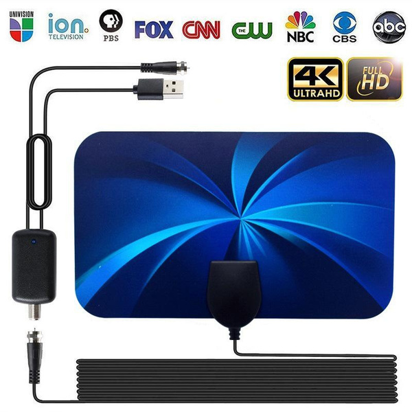 1080P Full HD TV Antenna Digital HDTV Antenna with Amplifier 25DBI DVB