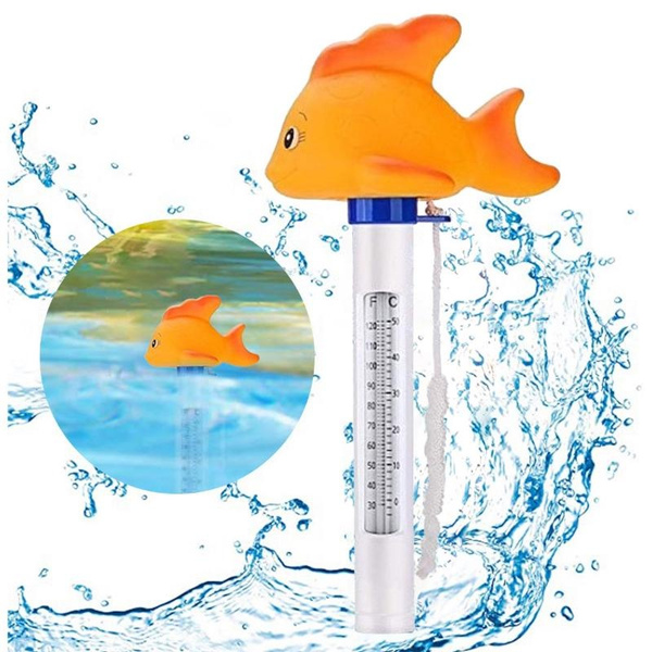 1/5PC Pool Thermometer Floating Buoy Pool Thermometer with Large EASY ...