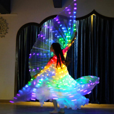 dancewear, led, Angel, Colorful