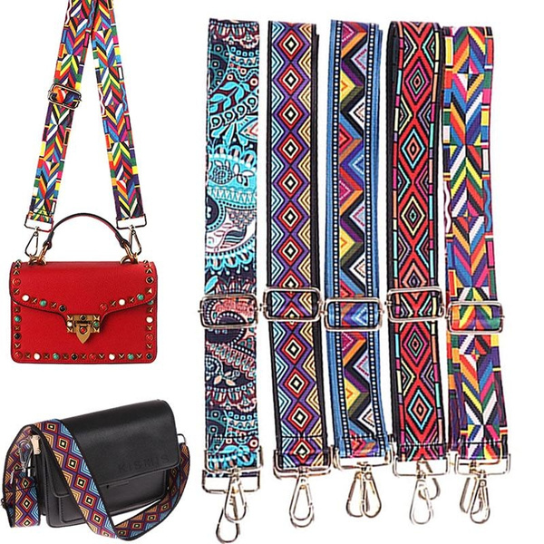 KISMIS 1PC/2Pcs Wide Shoulder Strap - Replacement Handbag Straps Purse Strap  Adjustable Crossbody Bag Straps with Metal Swivel Hooks for Shoulder Bags  Canvas Bag Handbag