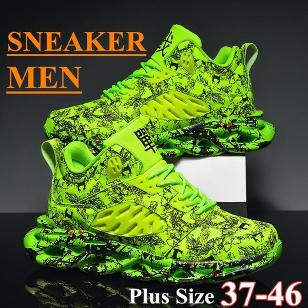 Graffiti Men's High Top Oversized Sports Casual Shoes | Wish