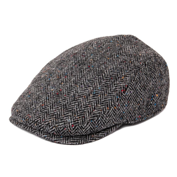 Caps Men Wool Blend Flat Cap 8 Panel Warm Hat Driving Hats Gastby Ivy ...