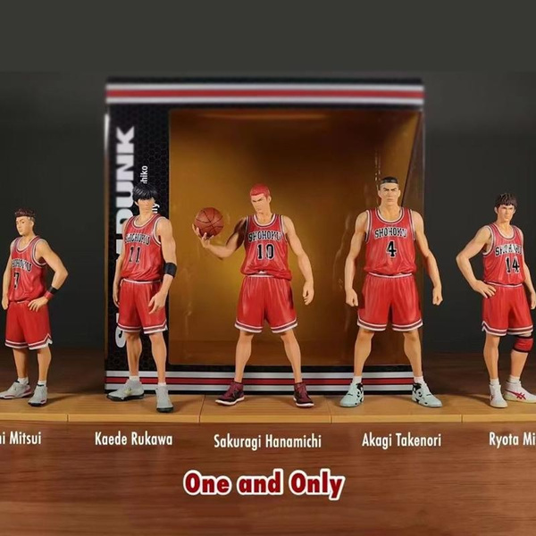 5pcs Set The First Slam Dunk One And Only Figures Set Collection Model 