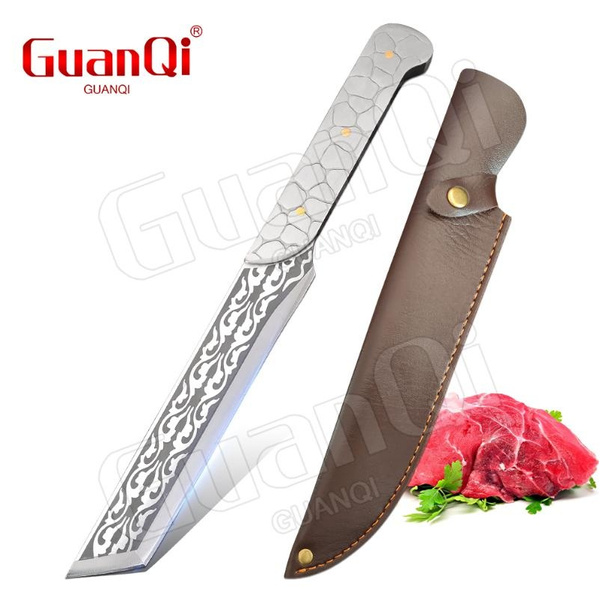 Outdoor Chef Knife Professional Butcher Knife Stainless Manganese Steel