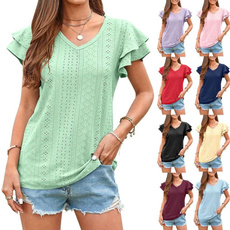 Tops & Tees, Plus Size, Lace, Summer