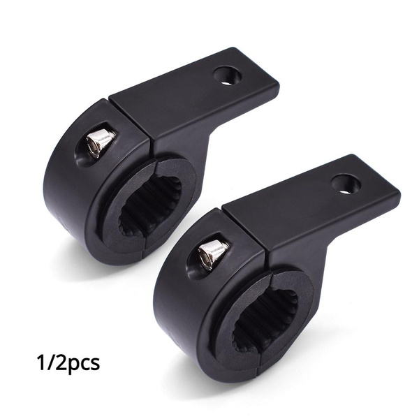 1pc/2pcs Motorcycle LED Headlight Clamps Brackets Tube Clamp Mount Kit