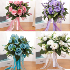 decoration, artificialroseflower, silkroseflower, Bouquet