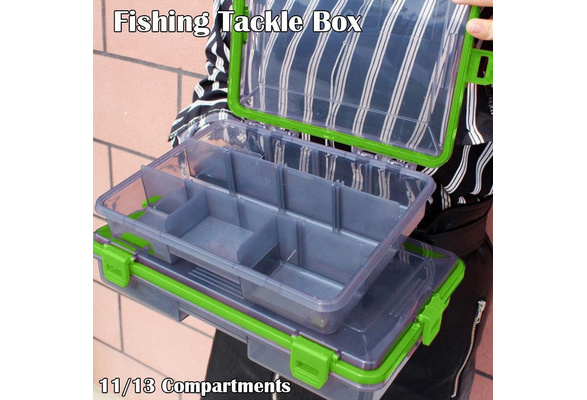 Fishing Waterproof Fishing Tackle Box Large Capacity Bait Hook