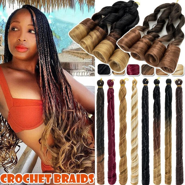 S Noilite 24 Inch French Curls Crochet Hair Pre Stretched Loose Wave   6446422724a9495750fbaaa7 Large 