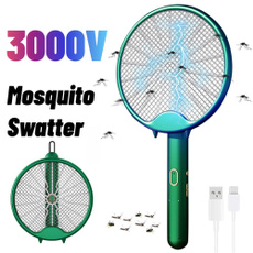 Foldable, Electric, lámpararepelentedemosquito, flyswatter