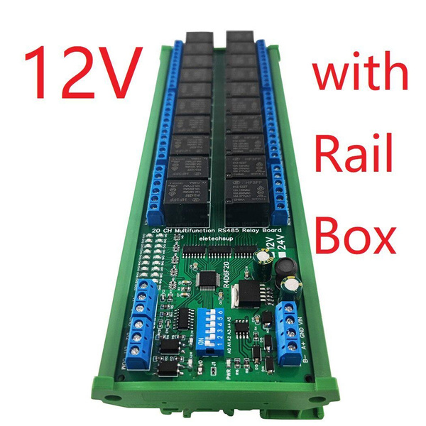 20do 2di 2ai Rs485 Switch Digital Analog Io Module Modbus Rtu Relay Plc Expanding Board 4 20ma 0 20do 2di 2ai Rs485 Switch Digital Analog Io Module Modbus Rtu Relay Plc Expanding Board 4 20ma 0
