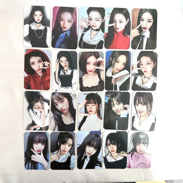 KPOP IVE I AM Album Selfie Phtocards Two Sided LOMO Cards WonYoung kpop-ive-i-am-album-selfie-phtocards-two-sided-lomo-cards-wonyoung