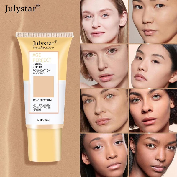 Longlasting and Natural Moisturizing Foundation Cream for Skin