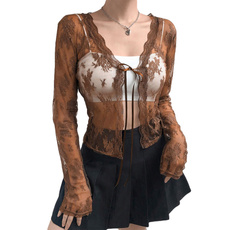 Slim Fit, crop top, Lace, holidaybirthdaygift