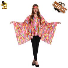 dressupcostume, 70scostume, hippie, Cosplay Costume