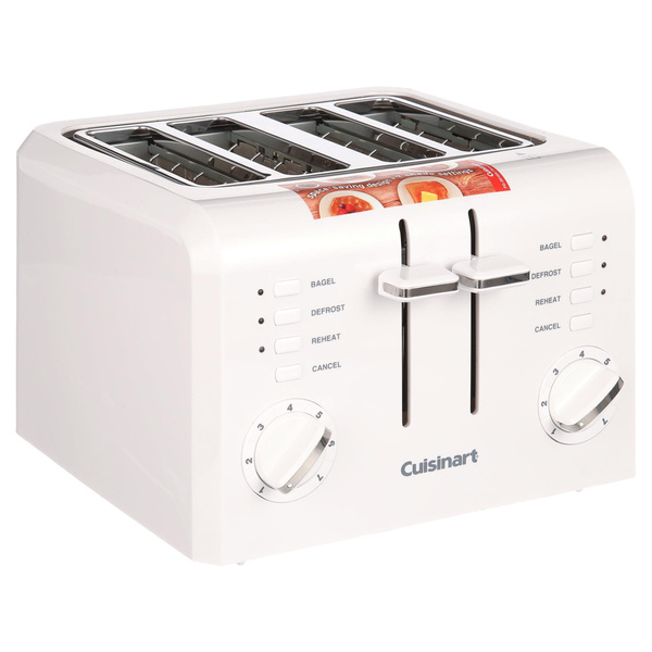 Toasters 4 Slice Compact Plastic Toaster Wish