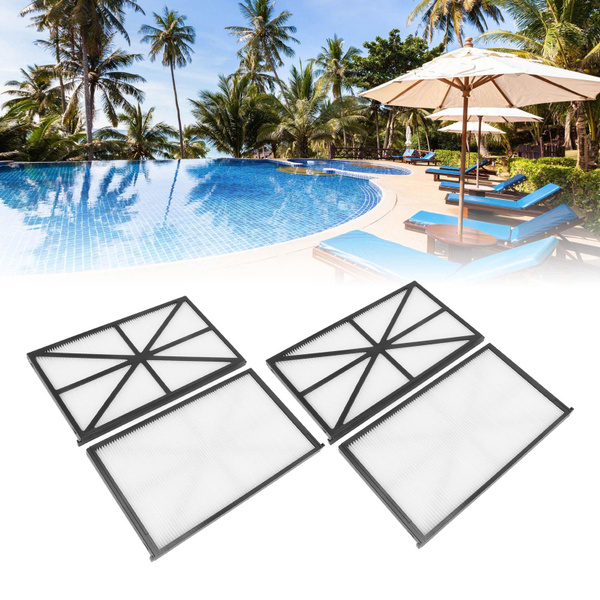 4Pcs Robotic Pool Cleaner Filter,Pet Activated Carbon Washable Swim
