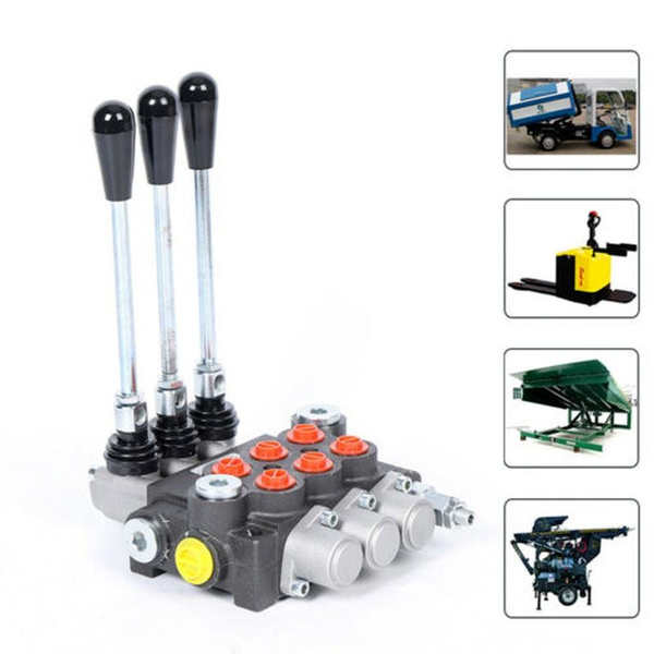 Hydraulic Directional Valve with 3 Spool 11 GPM for Tractor Loaders ...