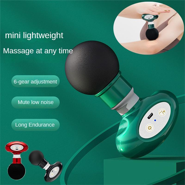 Vibration Massage Machine Usb Charging Fascia Gun Neck Back Leg Relax