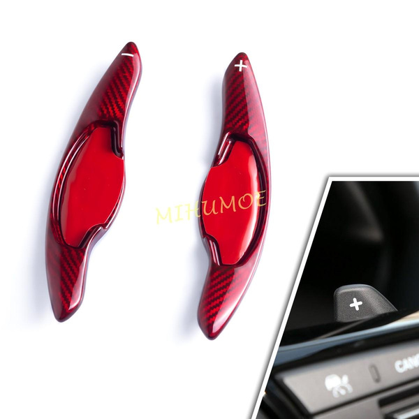 T-Carbon Real Carbon Fiber Paddle Shifter Extensions - Fits Acura Integra 2023-2025, Honda Civic, Accord, CR-V