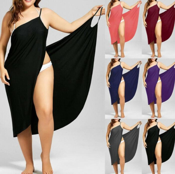 Women Bikini Cover Up Swim Beachwear Long Maxi Wrap Sarong Beach