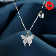 butterfly, clavicle  chain, Jewelry, Gifts