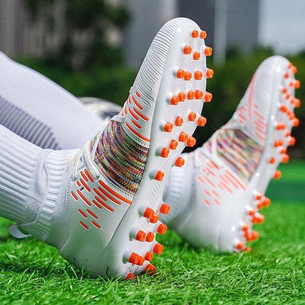 White sock hot sale football boots