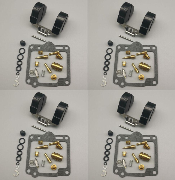 Vergaser-Reparaturset Für Suzuki GS1100 (1980–1983) – 4 Sets Inkl. Dichtungen, Düsen & Schwimmerventile
