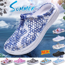 Summer, Slip-On, Fashion, Hollow-out