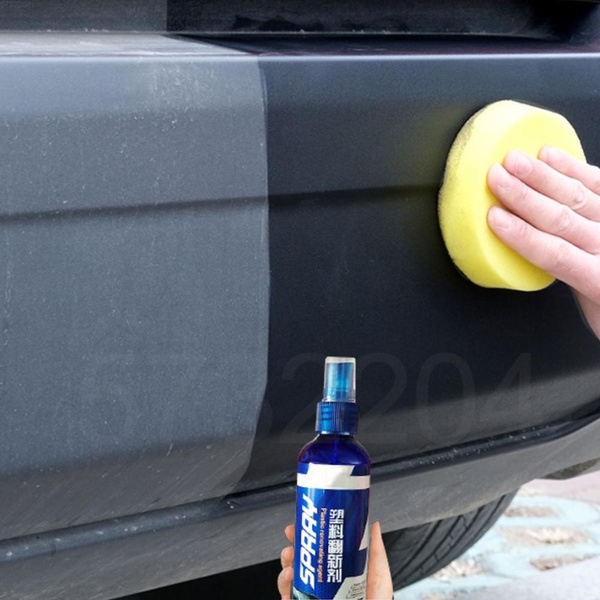 30ml plastic renovator plastic renovation coating car interior renovator  for car maintenance (free sponge brush)