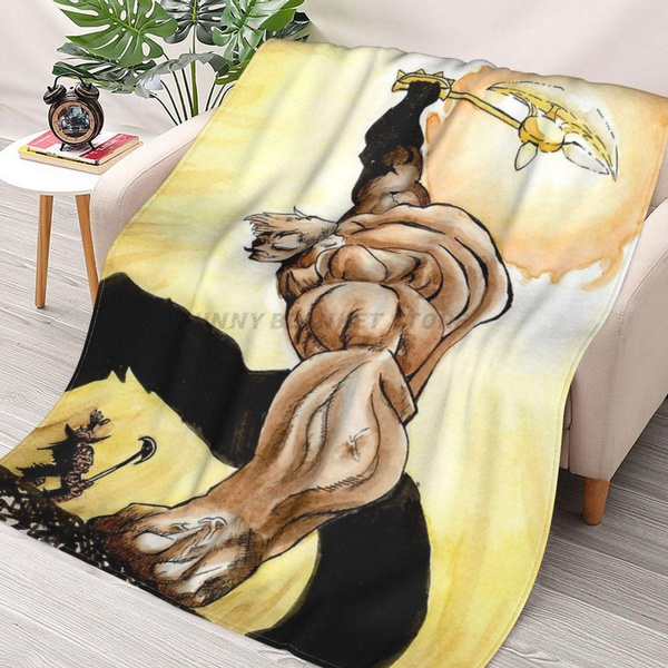 Escanor Lions Sin Of Pride Nanatsu No Taizai Throws Blankets Collage