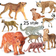 Toy, animalsmodel, leopardactiontoy, solid