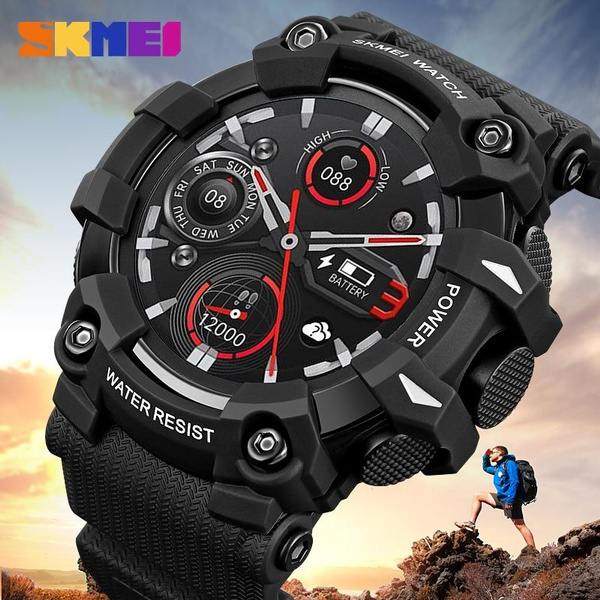 Skmei heart rate watch hot sale