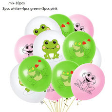 cute, childrensbirthdaypartyballoon, 12inchfroglatexballoon, 12inchlatexballoon