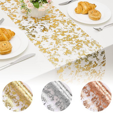 weddingpartydecor, Jewelry, gold, tablerunnerforwedding