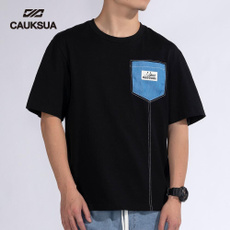 Pocket, T Shirts, short sleeves, Necks