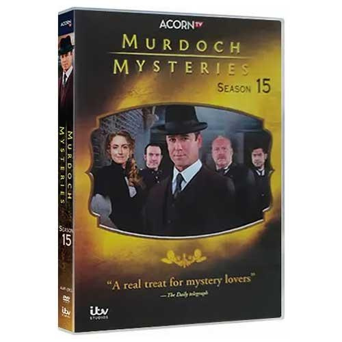 Murdoch Mysteries Complete Season 15 DVD 6-Disc Movie Set | Wish