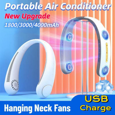 neckbandfan, fanscooling, neckfan, Electric