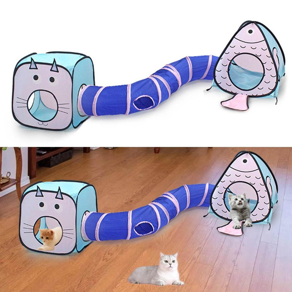 Cats Cube Cats Tunnel with Cube Cats Tunnel Toy Kitten Tunnel Cats