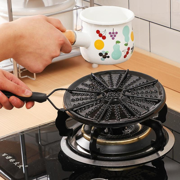 Heat Diffuser for Gas Stove Glass Cooktop Converter Flame Guard Induction Hob Pans Cooker